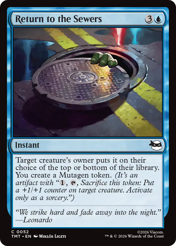 Return to the Sewers (TMT)