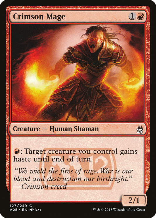 Crimson Mage - Foil