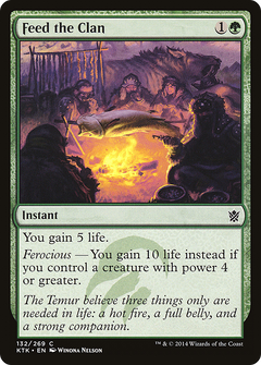 Feed the Clan - Foil