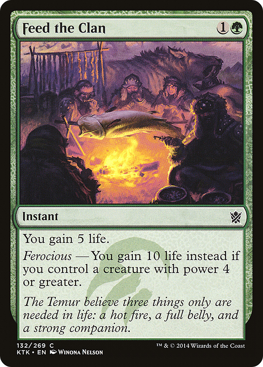 Feed the Clan - Foil
