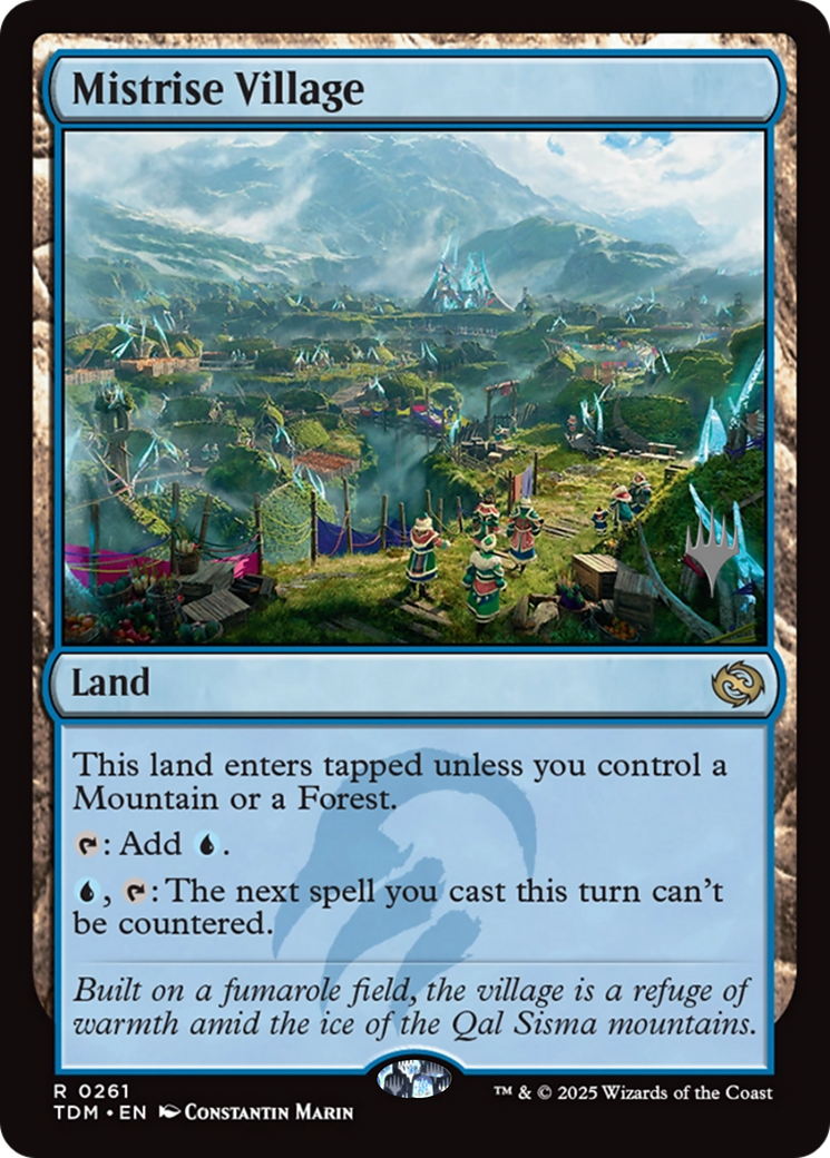 Mistrise Village (0261) (Promo Pack) - Foil