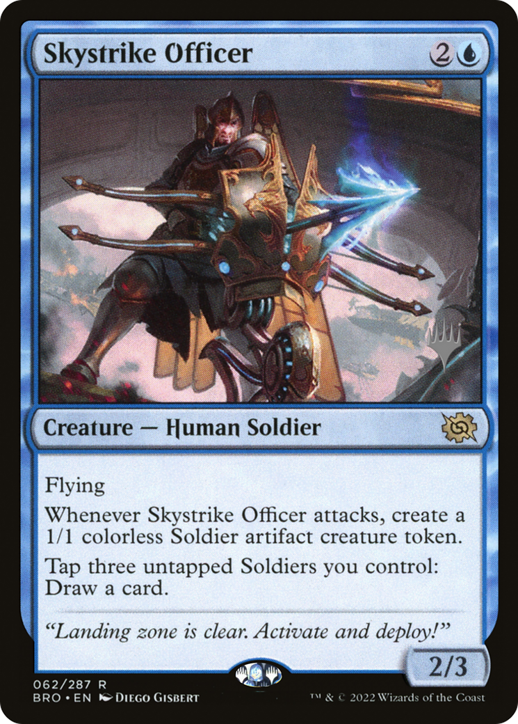 Skystrike Officer (062) (Promo Pack) - Foil