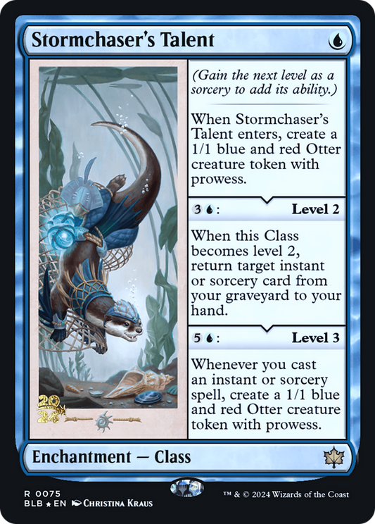Stormchaser's Talent (0075) (Prerelease) - Foil
