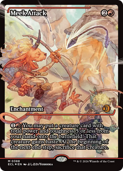 Meek Attack (0388) (Showcase) (ECL) - Foil
