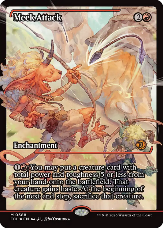 Meek Attack (0388) (Showcase) (ECL) - Foil