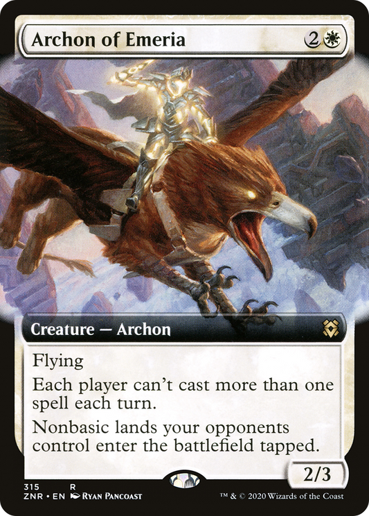 Archon of Emeria (315) (Extended Art) - Foil