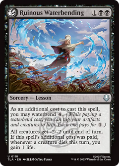 Ruinous Waterbending - Foil tla
