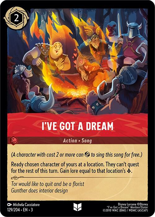 I've Got A Dream (0129) - Cold Foil