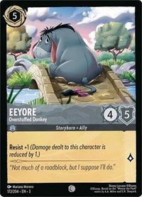 Eeyore, Overstuffed Donkey (0172)