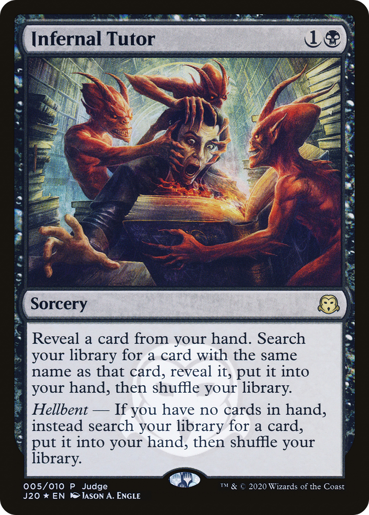 Infernal Tutor (005) (Judge) - Foil