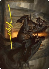 Nazgul (53/81) Art Card (ALTR) - Gold-Stamped Signature