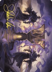Court of Locthwain (53/81) Art Card (AWOE) - Gold-Stamped Signature