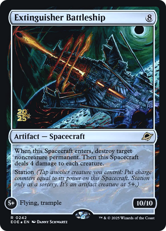 Extinguisher Battleship (0242) (Prerelease) - Foil