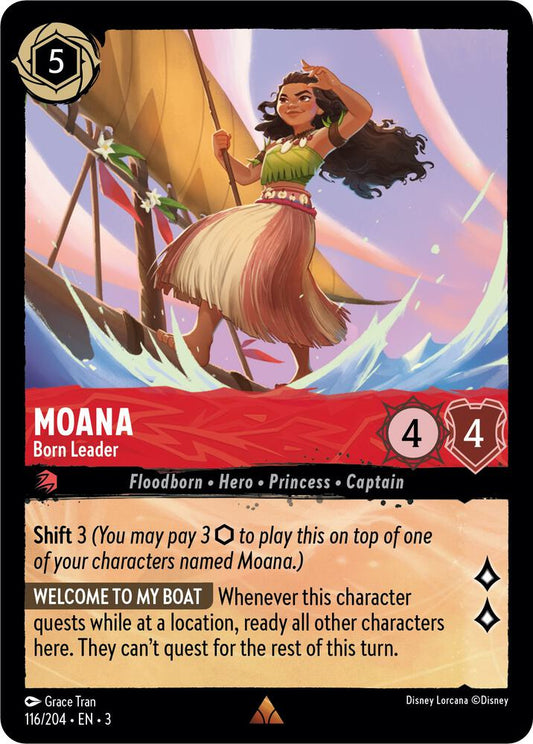 Moana, Born Leader (0116) - Cold Foil