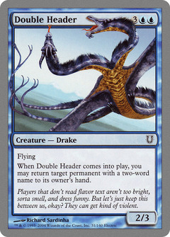 Double Header - Foil