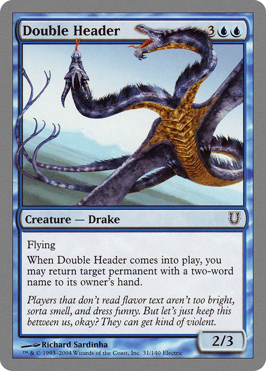 Double Header - Foil