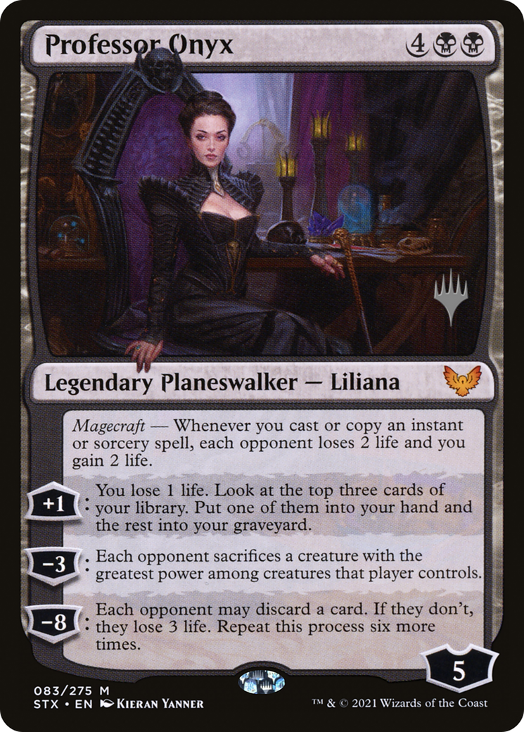 Professor Onyx (083) (Promo Pack) - Foil