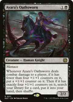 Ayara's Oathsworn - Foil