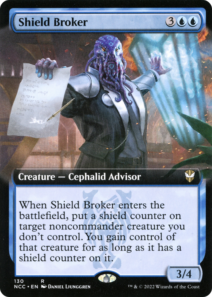 Shield Broker (130) (Extended Art)