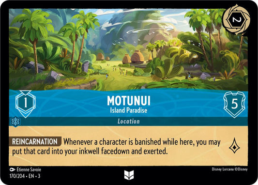 Motunui, Island Paradise (0170) - Cold Foil