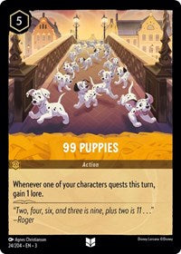 99 Puppies (0024) - Cold Foil