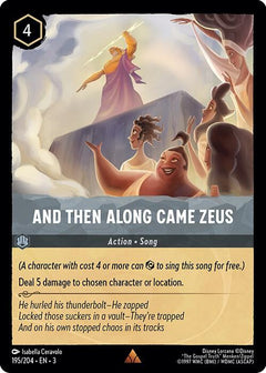 And Then Along Came Zeus (0195) - Cold Foil