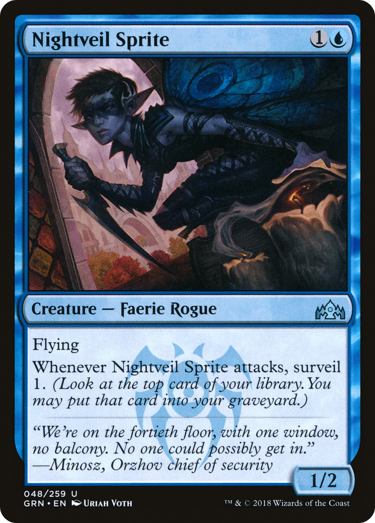 Nightveil Sprite - Foil