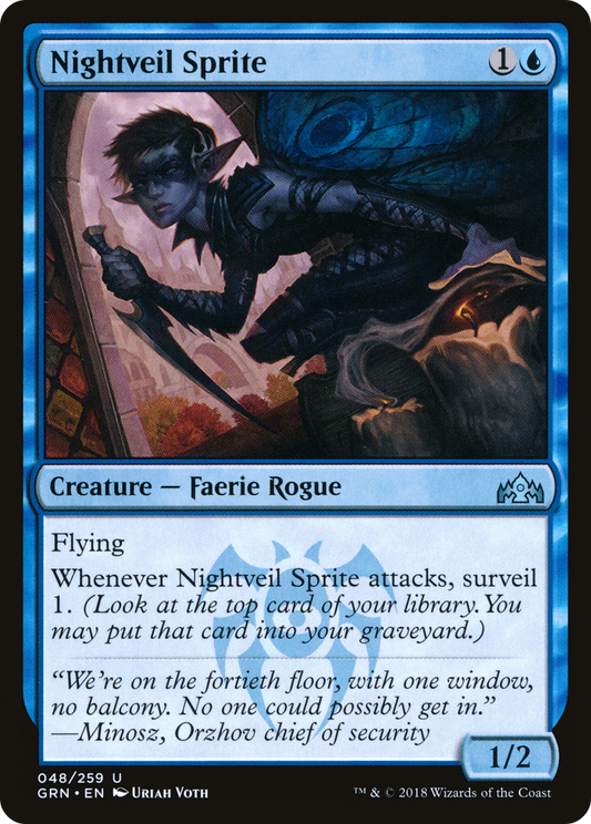 Nightveil Sprite - Foil