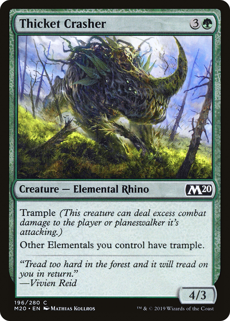 Thicket Crasher - Foil