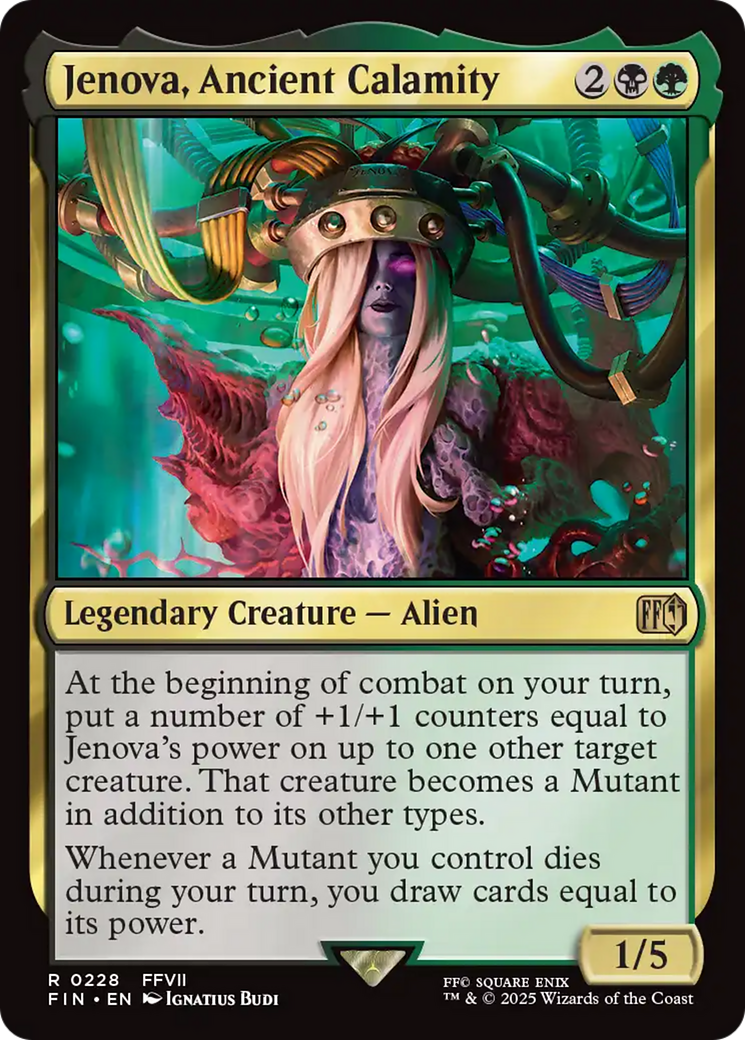 Jenova, Ancient Calamity - Foil