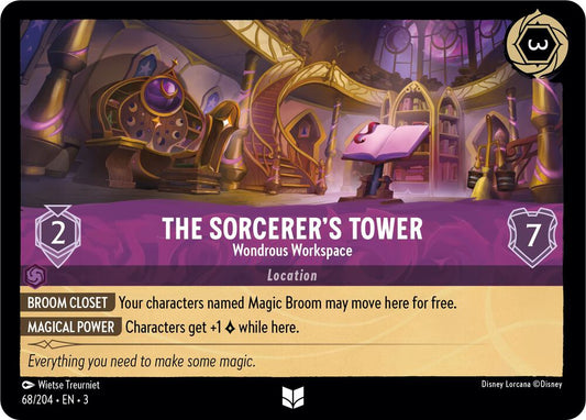 The Sorcerer's Tower, Wondrous Workspace (0068) - Cold Foil