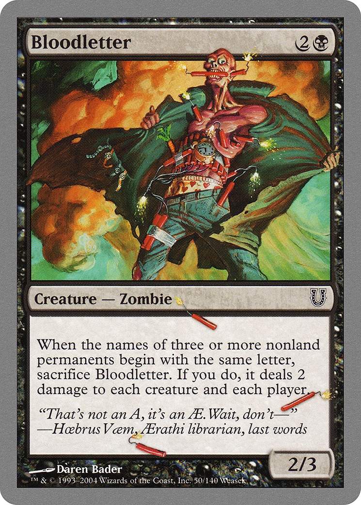 Bloodletter - Foil