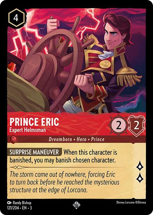 Prince Eric, Expert Helmsman (0121) - Cold Foil