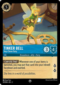 Tinker Bell, Very Clever Fairy (0157) - Cold Foil