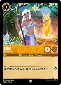 Kida, Atlantean (0006) - Cold Foil