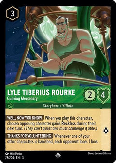 Lyle Tiberius Rourke, Cunning Mercenary (0078)
