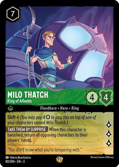 Milo Thatch, King of Atlantis (0080) - Cold Foil