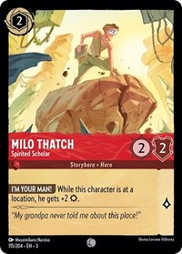 Milo Thatch, Spirited Scholar (0115)