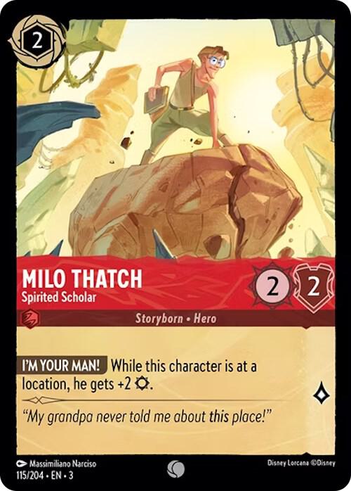 Milo Thatch, Spirited Scholar (0115)