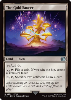 The Gold Saucer - Foil