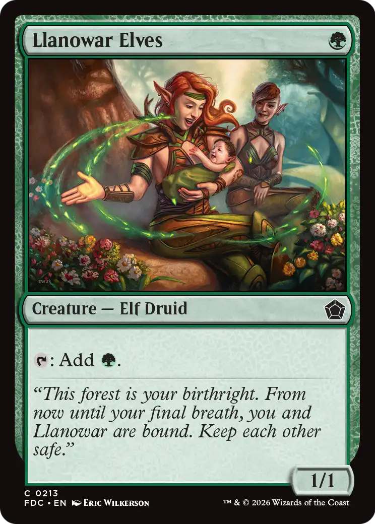Llanowar Elves (FDC)