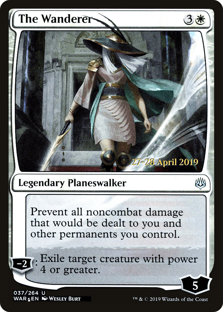 The Wanderer (037) (Prerelease) - Foil