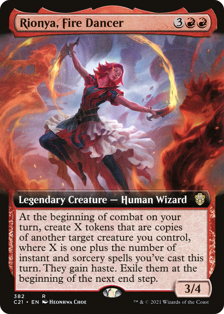 Rionya, Fire Dancer (382) (Extended Art)