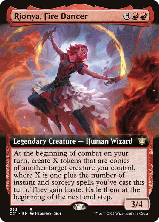 Rionya, Fire Dancer (382) (Extended Art)