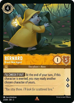 Bernard, Brand-New Agent (0002) - Cold Foil