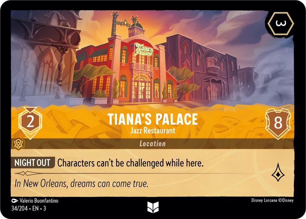 Tiana's Palace, Jazz Restaurant (0034) - Cold Foil