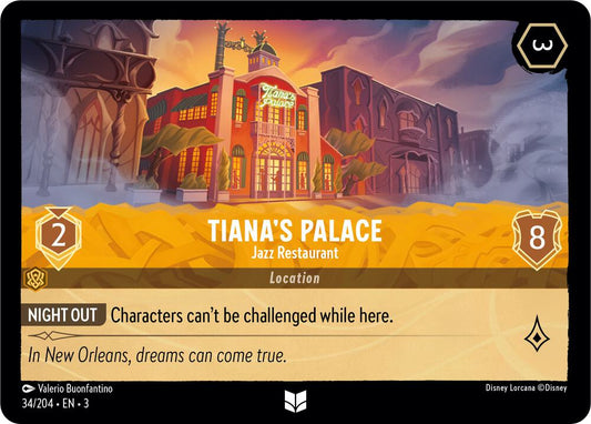 Tiana's Palace, Jazz Restaurant (0034) - Cold Foil