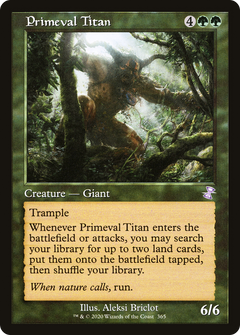 Primeval Titan - Foil
