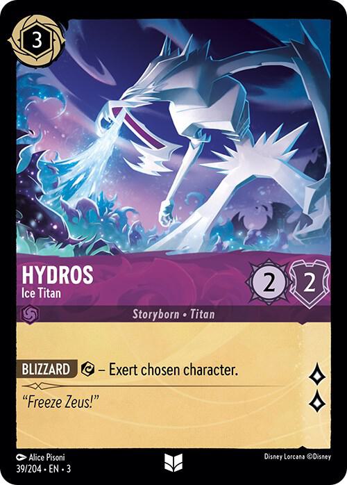 Hydros, Ice Titan (0039) - Cold Foil
