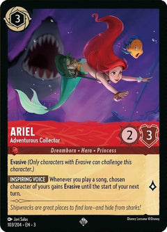 Ariel, Adventurous Collector (0103) - Cold Foil